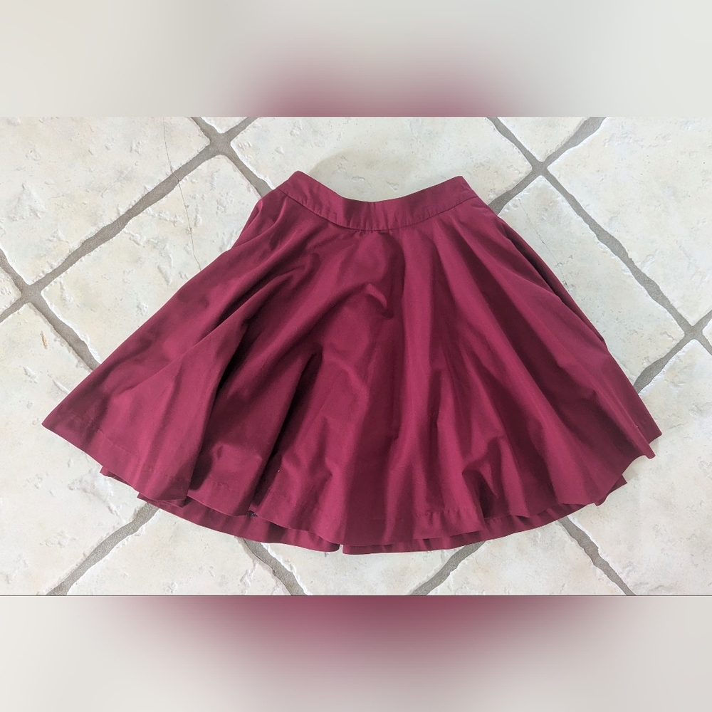 Hearts And Found Vintage Style Custom Full Circle Skirt